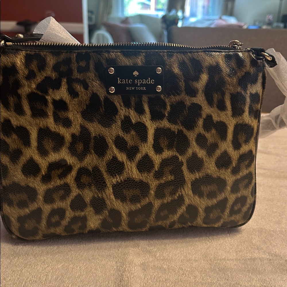 Kate Spade Leopard Print Shoulder Bag - Picture 5 of 6